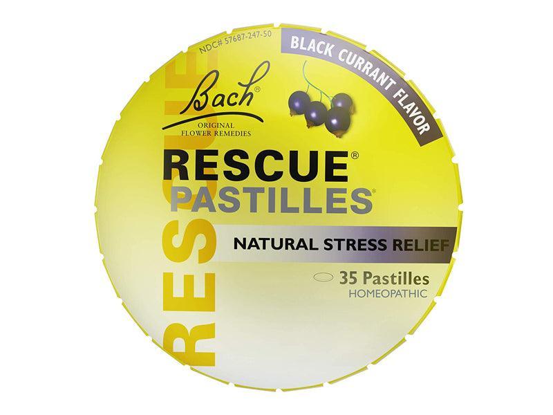 Pastillas Rescue Remedy de Flores de Bach.