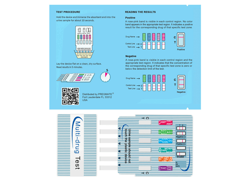 Test Antidoping de 6 Paneles Multidrogas - Tienda Naturista Pronapresa - 6 paneles multidrogas, Anfetamina, antidoping, Cocaína, drogas, Mariguana, panel de drogas, Panel multidrogas, prueba, Pruebas antidoping, pruebas antidrogas, Pruebas rápidas antidrogas, pruebas toxicologicas, Pruebas Toxicológicas Antidoping, test, Test antidoping
