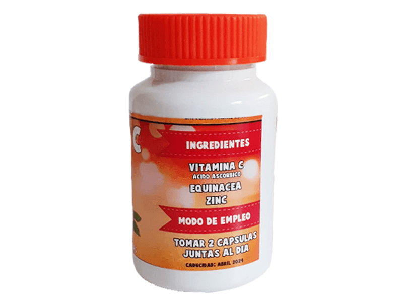 Vitamina C 500 mg. (con Equinácea y Zinc) - Tienda Naturista Pronapresa - Alzheimer, Antioxidante, antioxidantes, Arteriosclerosis, Articulaciones, Colesterol, Colágeno, Complementos Alimenticios, coronavirus, covid 19, dengue, dolor, Dolores, enfermedades cardicas, enfermedades respiratorias, Equinácea, esquinacea, Inflamación, influenza, Piel, regenaracion de la piel, regeneración de la piel, resfriado, Sistema Articular, sistema inmune, Vitamina C, vitamina c (acido ascorbico), Zinc, ácido ascórbico