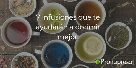 7 infusiones que te ayudarán a dormir mejor 😴 - Tienda Naturista Pronapresa