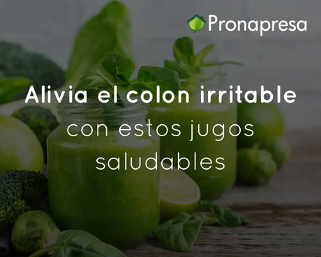 Alivia el colon irritable con estos jugos saludables