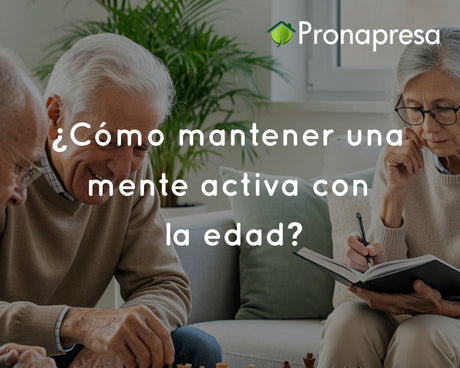 ¿Cómo mantener una mente activa con la edad?