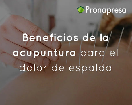 Beneficios de la acupuntura para el dolor de espalda
