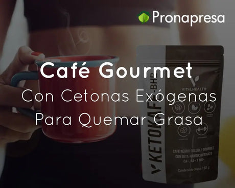 Café Gourmet con Cetonas Exógenas para quemar grasa