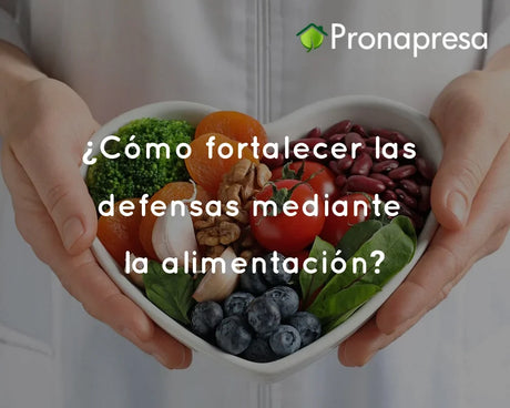 ¿Cómo fortalecer las defensas mediante la alimentación?