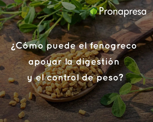 ¿Cómo puede el fenogreco apoyar la digestión y el control de peso?