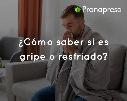 ¿Cómo saber si es gripe o resfriado?
