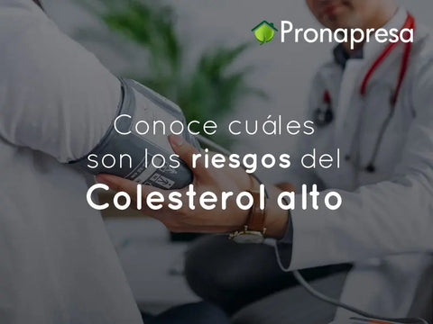 Conoce cuáles son los riesgos del Colesterol alto