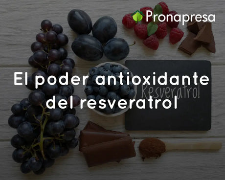 El poder antioxidante del resveratrol