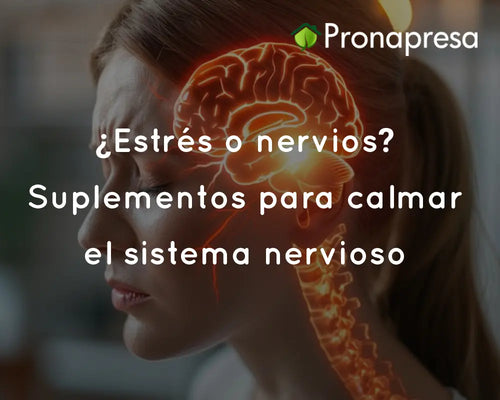 ¿Estrés o nervios? Suplementos para calmar el sistema nervioso