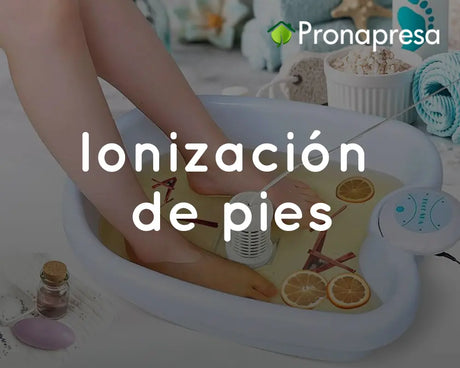 Ionización de pies