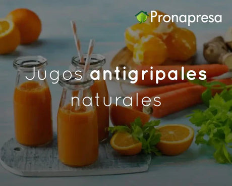 Jugos antigripales naturales