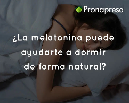 ¿La melatonina puede ayudarte a dormir de forma natural?