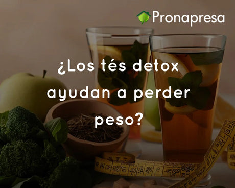 ¿Los tés detox ayudan a perder peso?