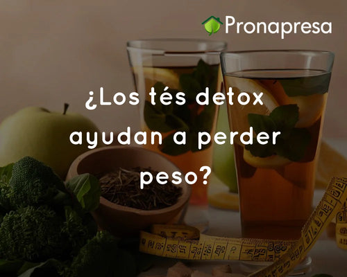 ¿Los tés detox ayudan a perder peso?