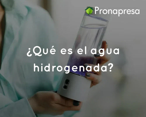Qué es el agua hidrogenada?