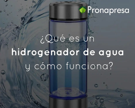 ¿Qué es un hidrogenador de agua y cómo funciona?