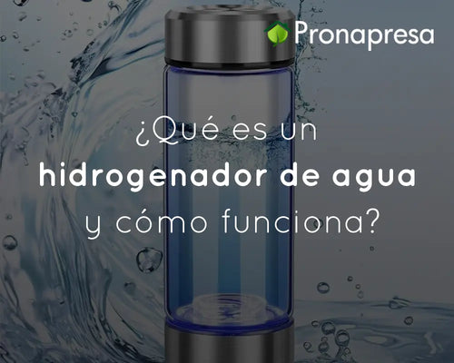 ¿Qué es un hidrogenador de agua y cómo funciona?