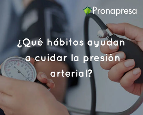 ¿Qué hábitos ayudan a cuidar la presión arterial?