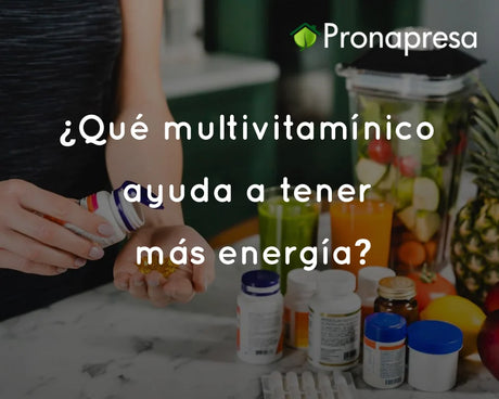 ¿Qué multivitamínico ayuda a tener más energía?