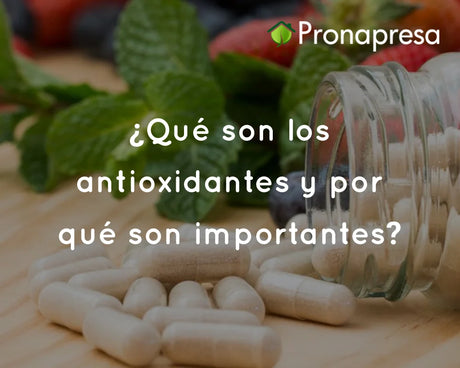 ¿Qué son los antioxidantes y por qué son importantes?