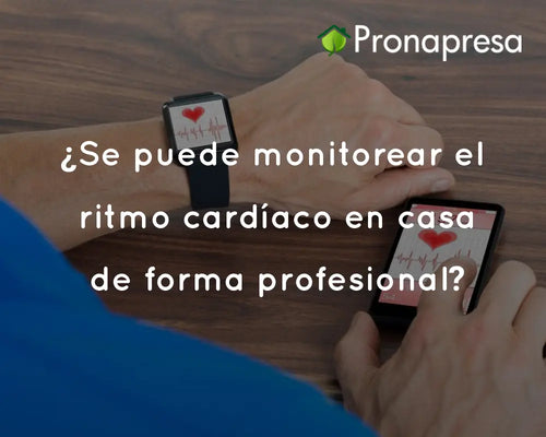 ¿Se puede monitorear el ritmo cardíaco en casa de forma profesional?