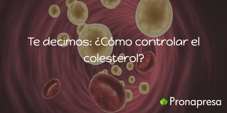 ¿Cómo controlar el colesterol? - Tienda Naturista Pronapresa - Bienestar, Colesterol, Consejos, Dato Curioso, Nutrición, Obesidad, Salud