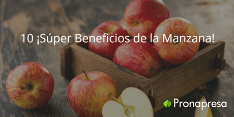 10 ¡Súper Beneficios de la Manzana! 🍎 - Tienda Naturista Pronapresa - Bienestar, Consejos, Dato Curioso, Manzana, Medicina Tradicional, Naturopatía, Nutrición, Salud