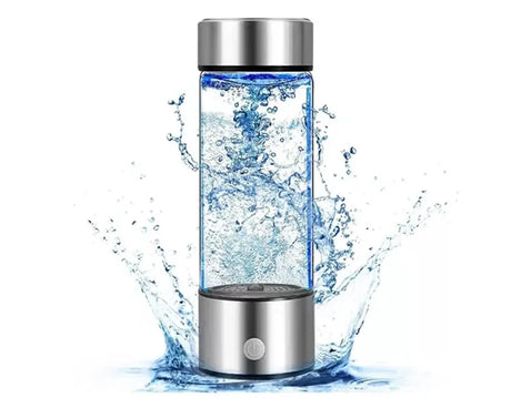 Generador Portátil de Agua Hidrogenada 450ml, Hidrogenador y Purificador de agua, Beneficios del Agua Hidrogenada