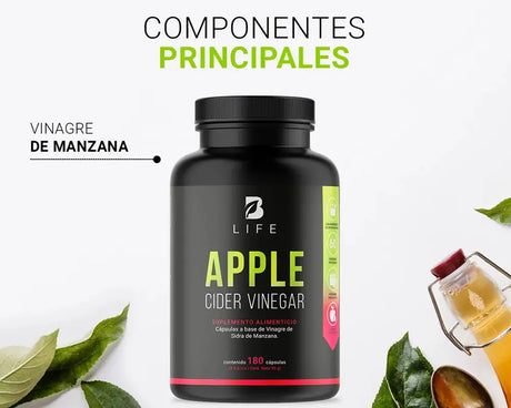 Apple Cider Vinegar  Desintoxica naturalmente el organismo