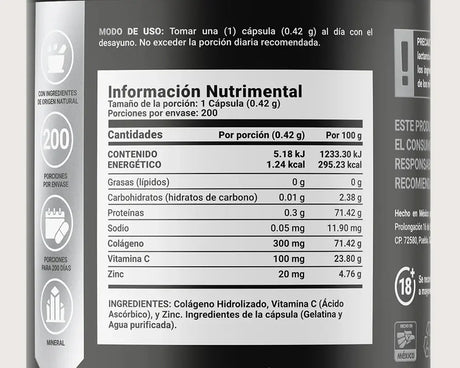 Z Blend B Life Mejora la apariencia de la piel, cabello y uñas