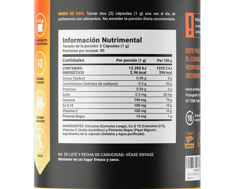 Co Q-10 Blend B Life | Coenzima Q10 Propiedades anti-envejecimiento Favorece la pérdida de peso