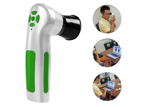 Herramientas de diagnóstico, analizador de iris, enfermedades