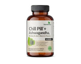 Chill Pill + Ashwagandha, Rhodiola, St. John’s Wort, & L-Theanine 2000 MG Futurebiotics Apoyo al bienestar emocional Relajación sin somnolencia