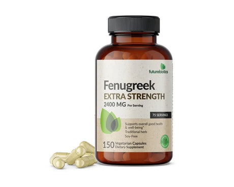 Fenugreek Extra Strength 2400 MG Futurebiotics Equilibrio metabólico diario