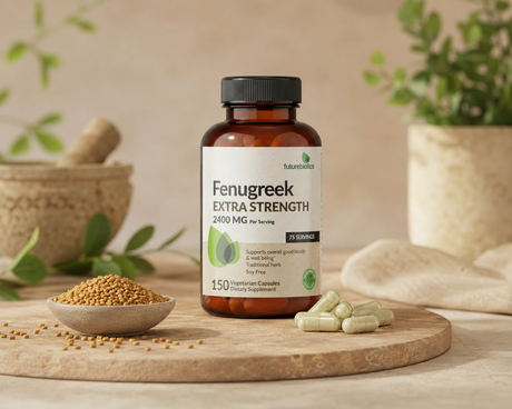 Fenugreek Extra Strength 2400 MG Futurebiotics con extracto concentrado