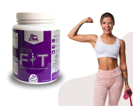 Fibra Ehui Saca La Manteca Ultra Fit Polvo 600 g. Prevención de cáncer. Reducción de colesterol y triglicéridos
