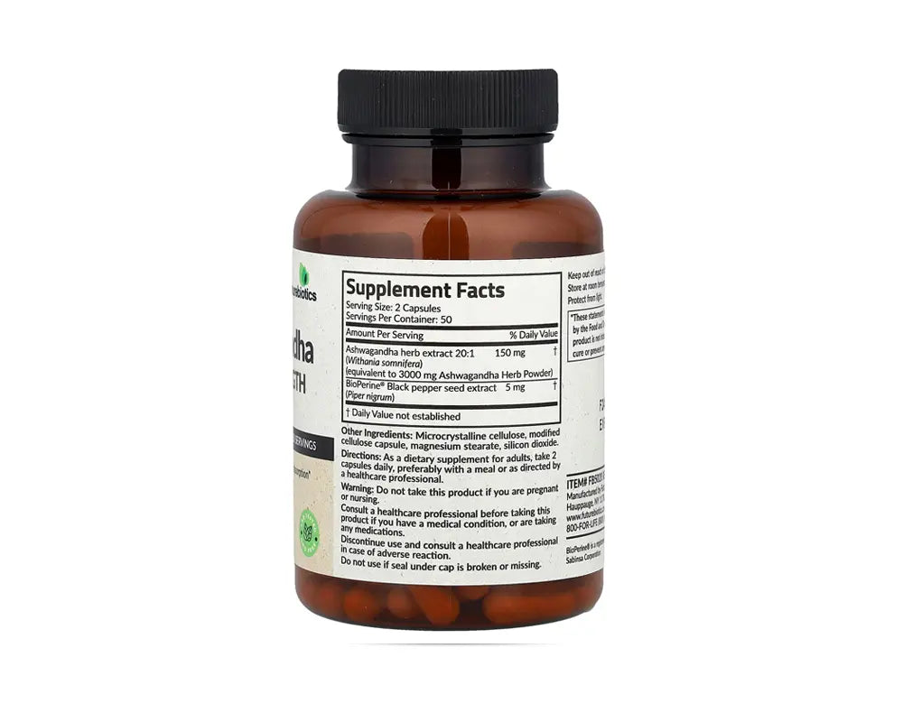 Ashwagandha Extra Strength Futurebiotics Aumenta la absorción de nutrientes