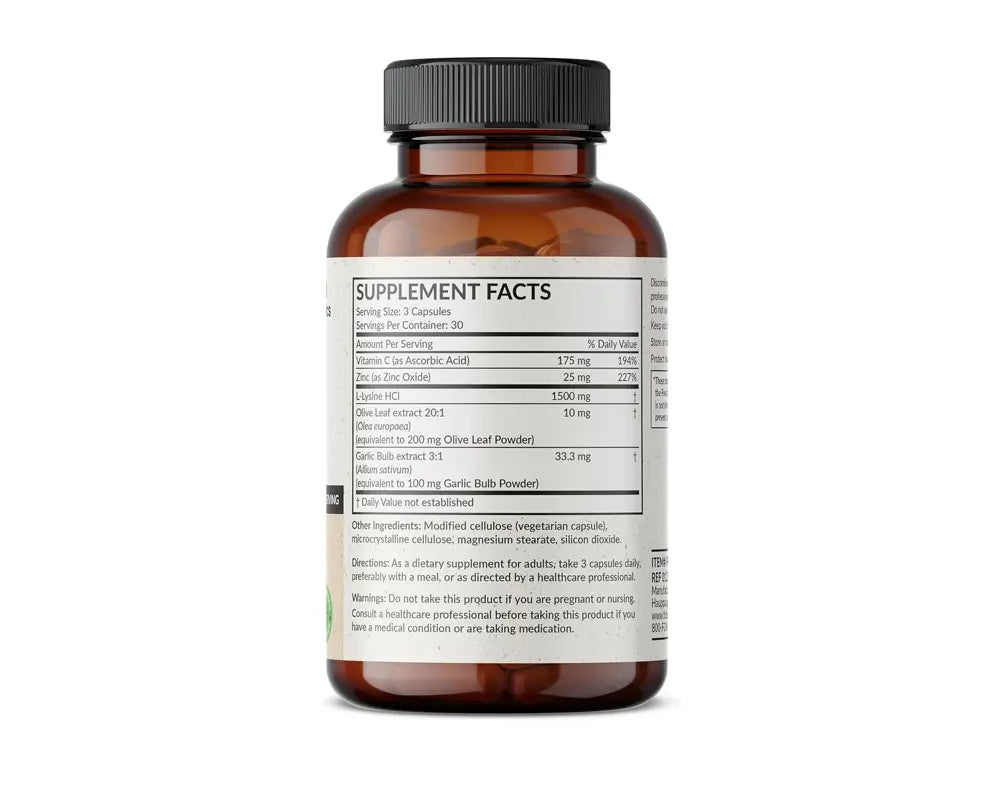 L-Lysine Defense 1500 MG Futurebiotics Contribuye al equilibrio antioxidante