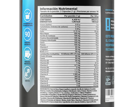 Mens Mult Matur3 B Life | Multivitamínico para Hombre +40 Ayuda a disminuir la incontinencia Mejora la salud de la piel, cabello y uñas