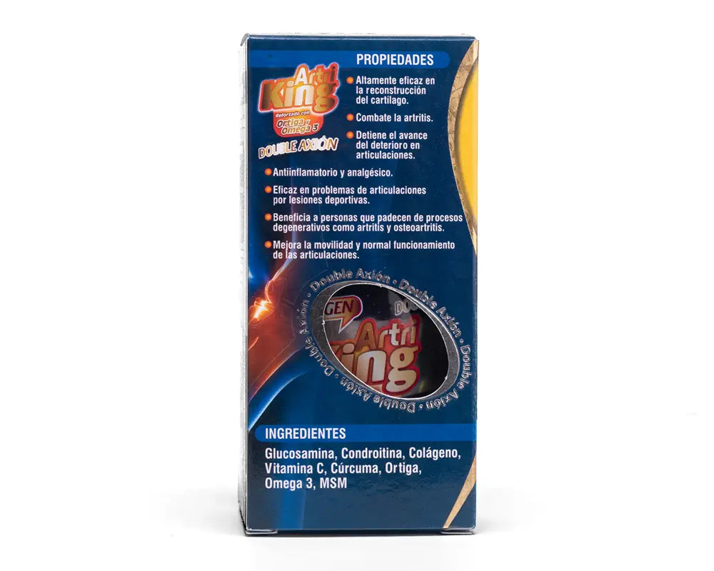 Ingredientes, Propiedades y Beneficios del Artri King Double Axion