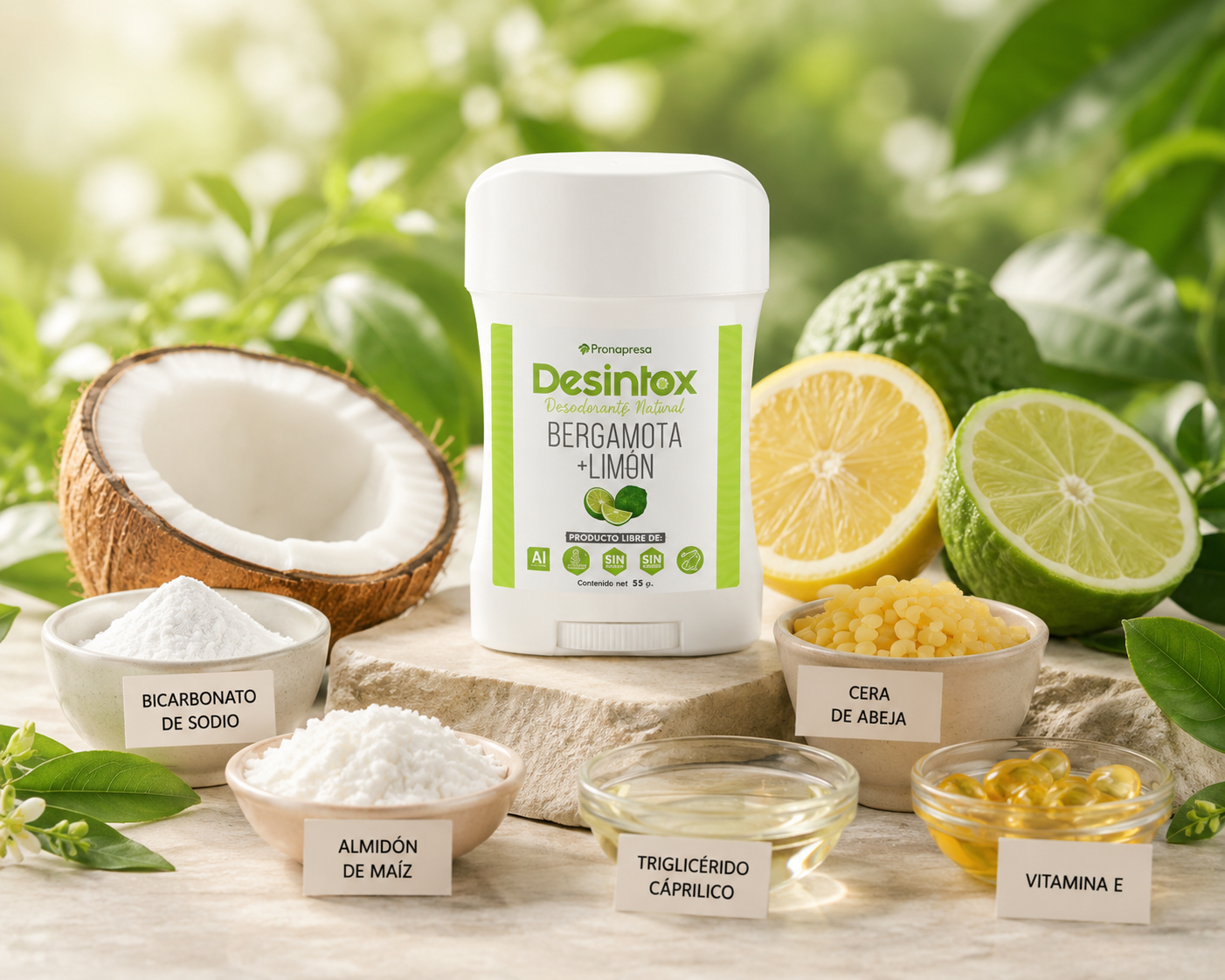 Desintox Desodorante Natural Premium