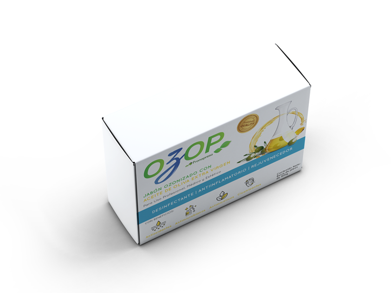 OZOP Jabón ozonizado con aceite de oliva extra virgen para Ozonoterapia al mejor precio, mayoreo