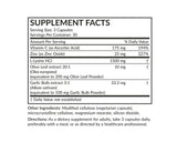 L-Lysine Defense 1500 MG Futurebiotics Fórmula limpia y confiable: sin OGM, sin gluten ni soya, elaborada bajo estándares de calidad CGMP.