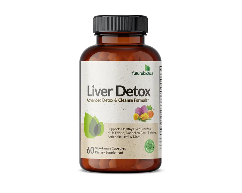 Liver Detox Advanced Detox & Cleanse Formula Futurebiotics Apoya la función hepática saludable