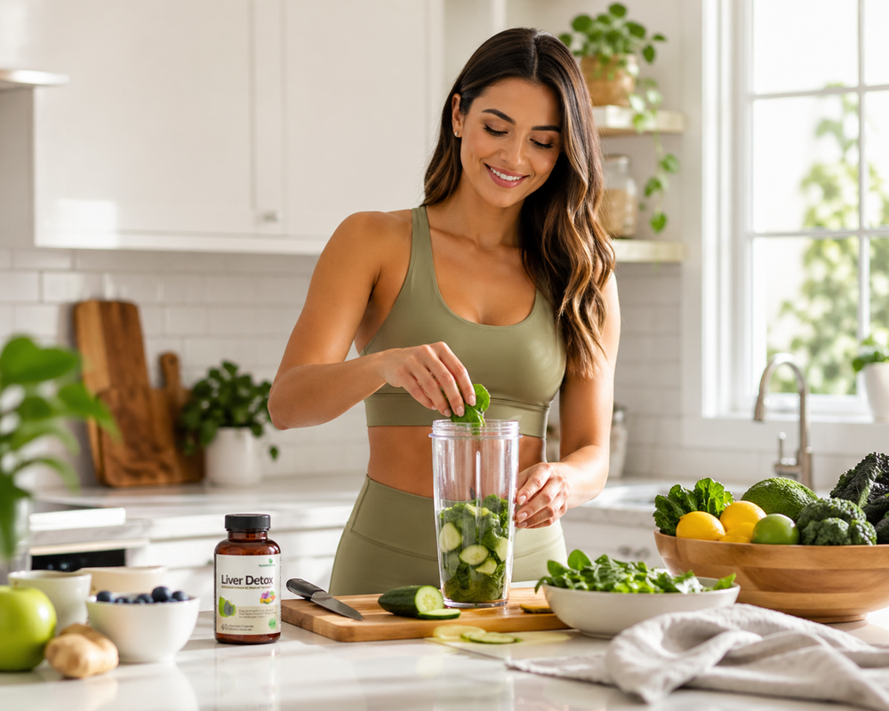 Liver Detox Advanced Detox & Cleanse Formula Futurebiotics un desintoxicante natural