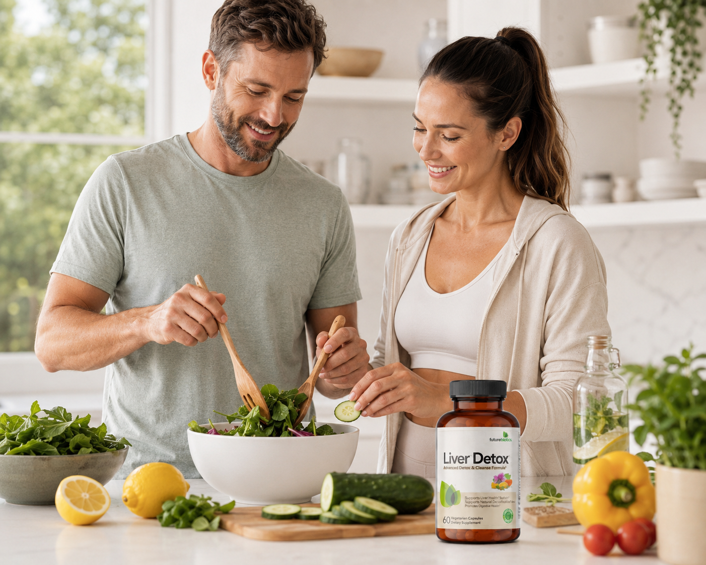 Liver Detox Advanced Detox & Cleanse Formula Futurebiotics un detox natural para tu cuerpo