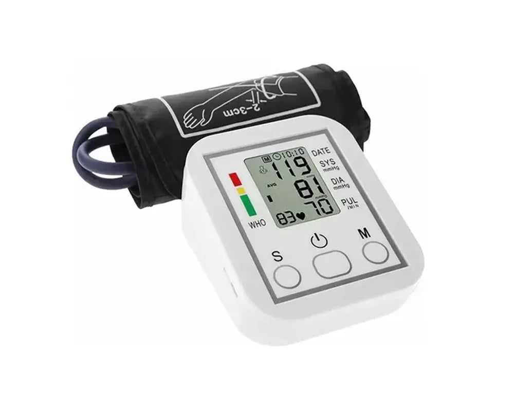 Equipo para controlar la hipertensión, Dispositivo para medir la presión arterial, Tensiómetro de brazo, Baumanómetro digital