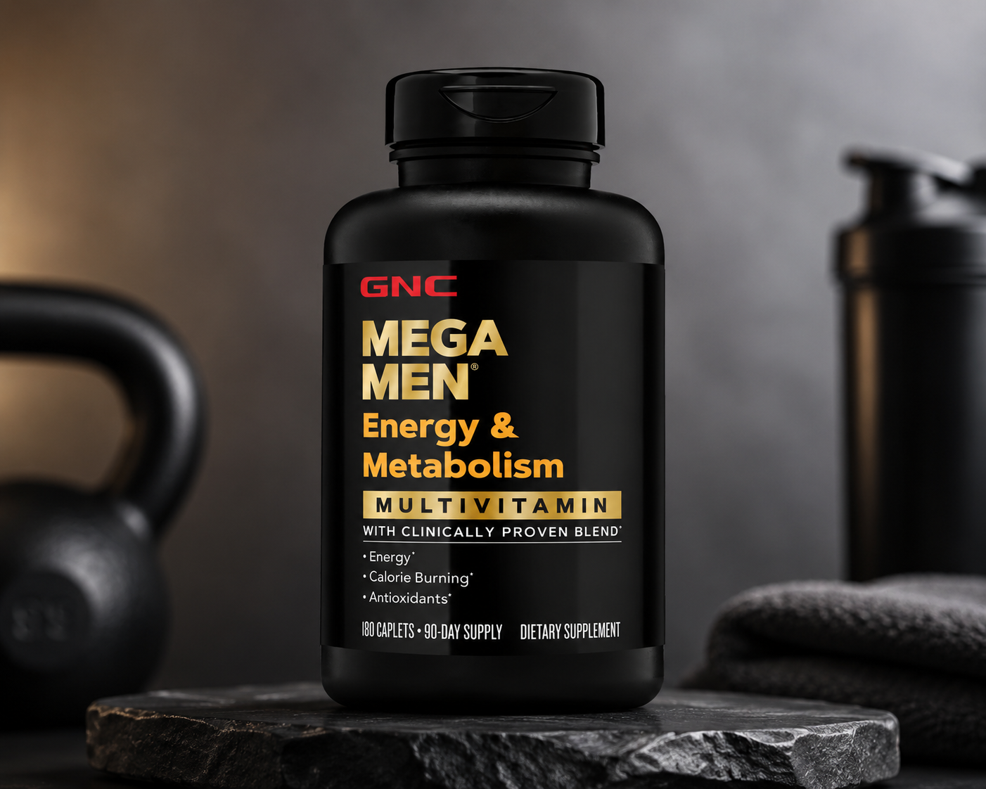 GNC Mega Men Energy and Metabolism Multivitamin