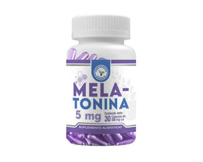 Mela-tonina 5mg Regula el ciclo natural del sueño